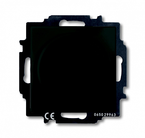 ABB BJB Basic 55 Шато (чёрн) Светорегулятор поворотно-нажимной 60-400 Вт для л/н