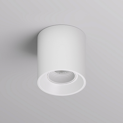 DK3090-WH Светильник накладной IP 20, 10 Вт, GU5.3, LED, белый/белый, пластик