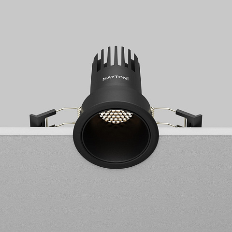 Встраиваемый светильник Maytoni DL116-10W-4K-B