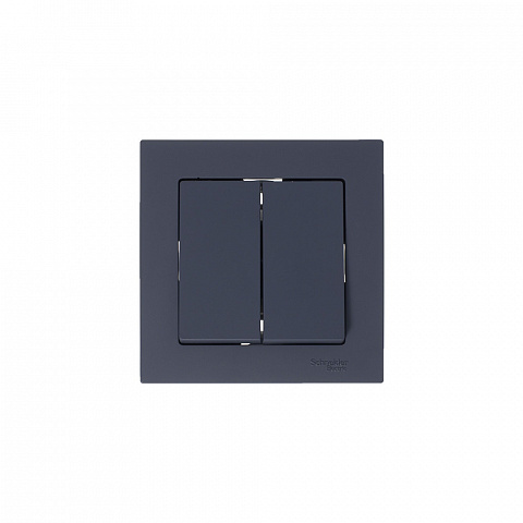 Systeme Electric AtlasDesign Грифель Выключатель 2-клавишный сх.5, 10АХ, механизм