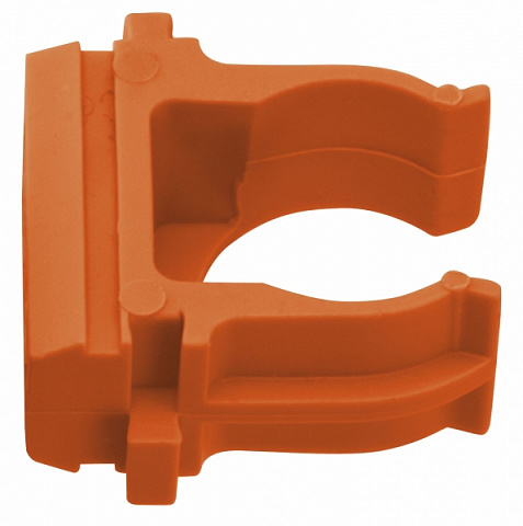 EKF PROxima Крепеж-клипса оранжевая d16мм (10шт.) Plast