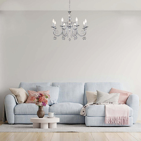 Подвесная люстра Escada 678/8PL Chrome