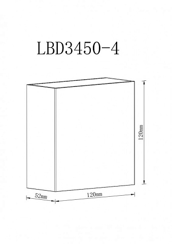 Светильник настенный ARTE Lamp A1445AL-1BK