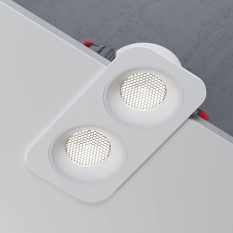 Встраиваемый светильник Elektrostandard 15277/LED 20W 4000K белый