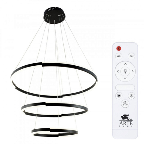 Каскадная люстра ARTE Lamp A2180SP-60BK
