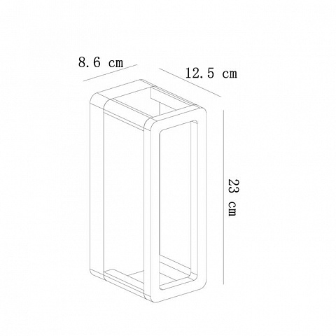 Светильник настенный ARTE Lamp A3374AL-1BR