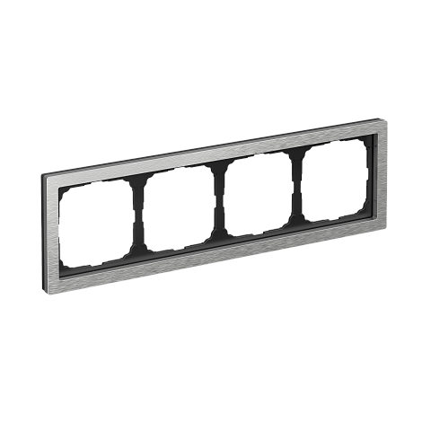 Systeme Electric ArtGallery Pure Металл Алюминий Рамка 4-ая