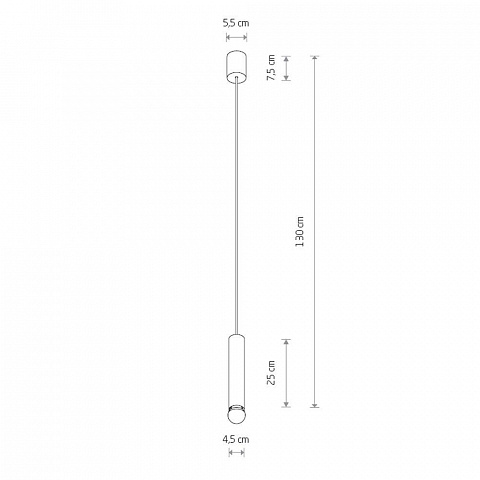Подвесной светильник Nowodvorski Baton 7851