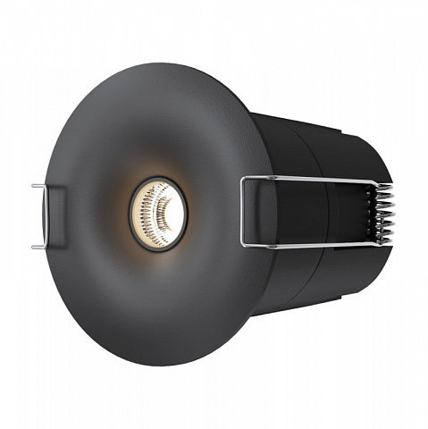 Встраиваемый светильник ITALLINE IT06-6024 black 3000K
