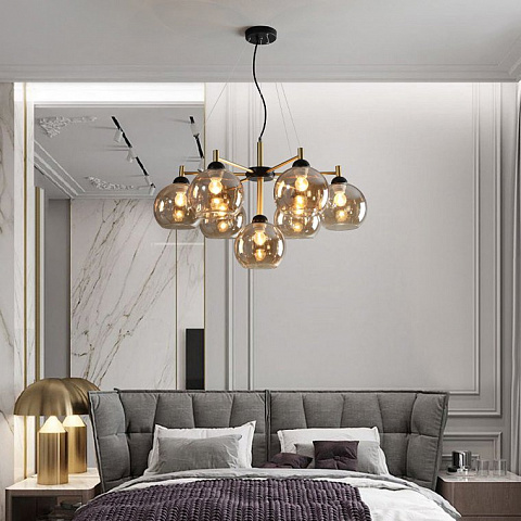 Подвесная люстра Imperium Loft Etna D57 Amber 344131-26