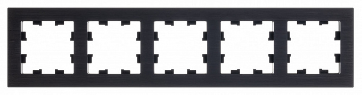 Systeme Electric AtlasDesign Nature Металл оникс Рамка 5-ая, универсальная