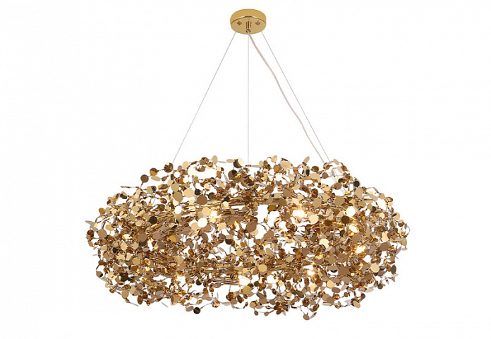 Подвесная люстра Crystal Lux GARDEN SP9 D800 GOLD