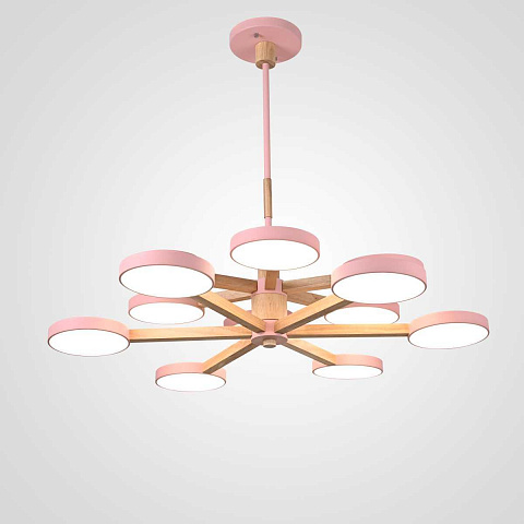Подвесная люстра Imperium Loft Turna Dbl L12 Pink 229083-26