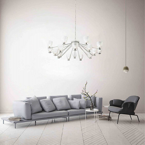 Подвесная люстра Maytoni MOD068PL-18CH