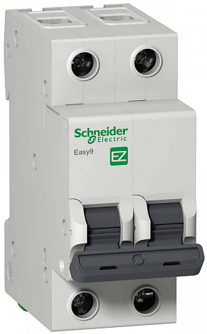 Schneider Electric EASY 9 Автоматический выключатель 2P 63A (C)