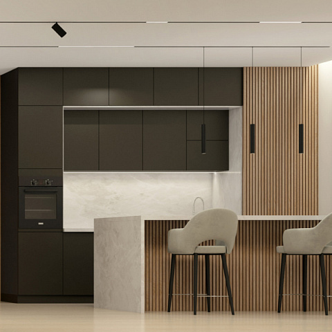 Светильник на шине Denkirs DK8008-BK