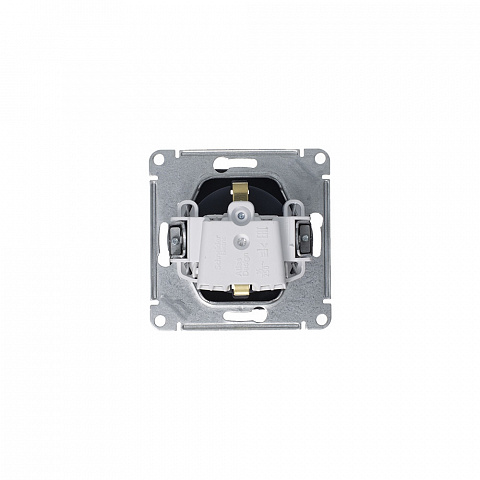 Systeme Electric AtlasDesign Грифель Розетка с/з со шторками, 16А, механизм