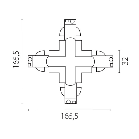 Коннектор Lightstar 504146-FR