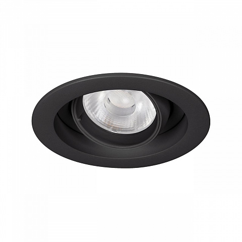 Светильник MS-VORTEX-BUILT-R90-12W Warm3000 (BK-BK, 20 deg, 230V) Arlight 058426