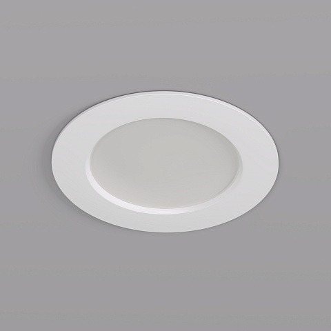 DK3046-WH Встраиваемый светильник, IP 20, 5Вт, LED, белый, пластик
