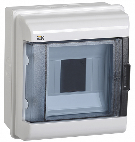 IEK KREPTA 5 Корпус пластиковый КМПн-5 IP55 белый откр.монтаж