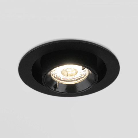 Встраиваемый светильник Elektrostandard 9917 LED 10W 4200K черный матовый