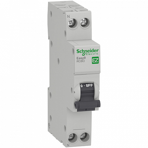 Schneider Electric EASY 9 Дифференциальный автоматический выключатель 1П+Н 16А 10мА C AC 18мм