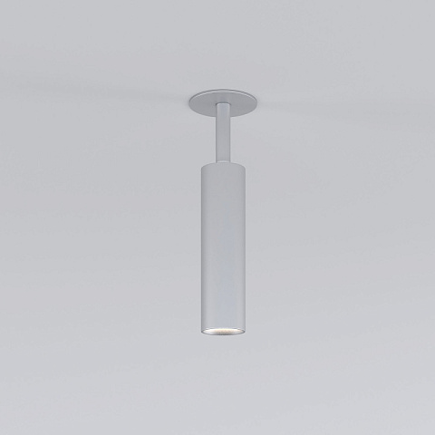 Встраиваемый светильник Elektrostandard Diffe серебряный 8W 4200K (25040/LED)