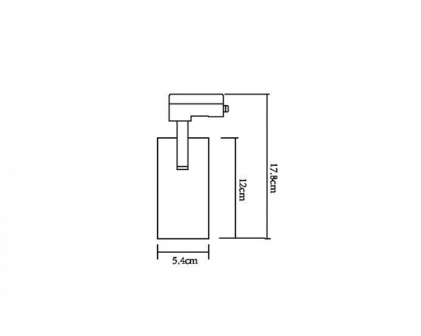 Светильник на шине ARTE Lamp A4568PL-1WH