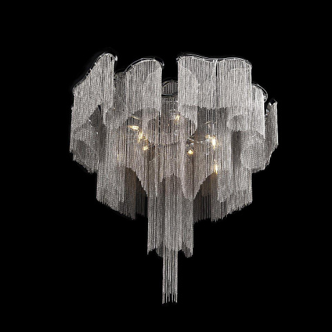 Накладная люстра LOFT IT 10208/1000C Smoke