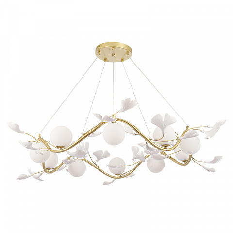 Подвесная люстра Crystal Lux COLIBRI SP10 GOLD