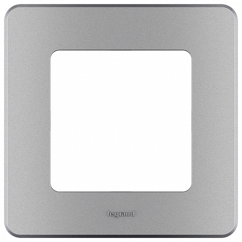 Legrand INSPIRIA Алюминий Рамка - 1 пост