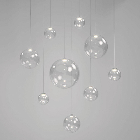 Подвесной светодиодный светильник Eurosvet Wonder 50232/1 Led прозрачный