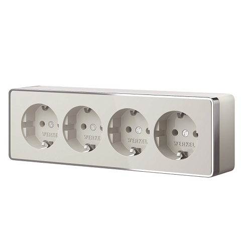 Розетка Werkel W5072204 слоновая кость