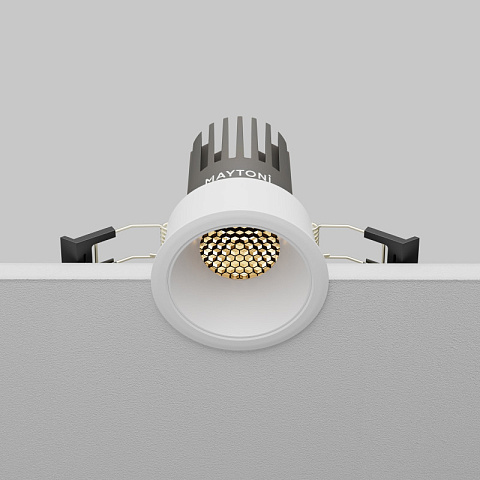 Встраиваемый светильник Maytoni DL123-10W-3K-W