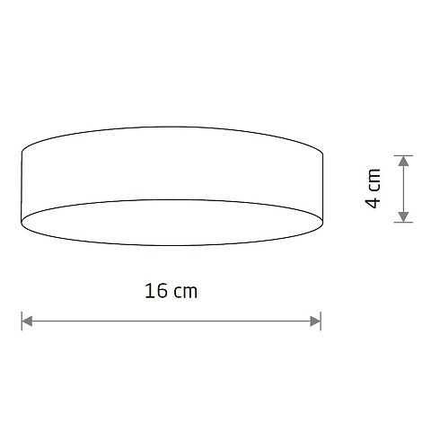 Потолочный cветильник Nowodvorski Lid Round Led White 10403