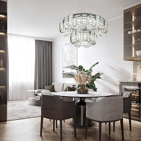 Каскадная люстра MODELUX ML.755.36 CR