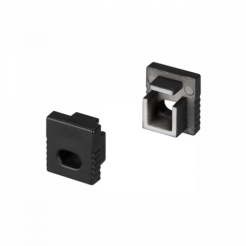 Набор заглушек Arlight SL-Mini-8 Black с отверстием 030518