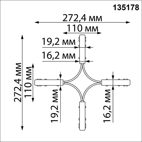 Коннектор Novotech 135178