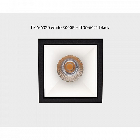 Встраиваемый светильник Italline IT06-6020 white 3000K + IT06-6021 white