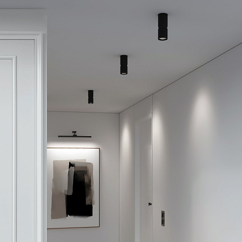 Накладной светильник Elektrostandard 25048/LED 12W 4000К чёрный