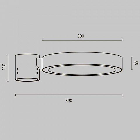 Парковый светильник Maytoni Outdoor Dion O472H-L50GF3K