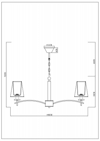 Подвесная люстра ARTE Lamp A4098LM-8CC