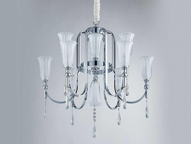 Подвесная люстра Newport 4806+4/C chrome