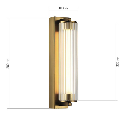 Настенный светильник ST Luce Bamboo SL6224.301.01