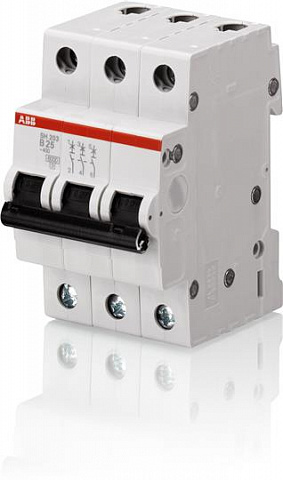 ABB Выключатель автоматический 3-полюсной SH203 C 20