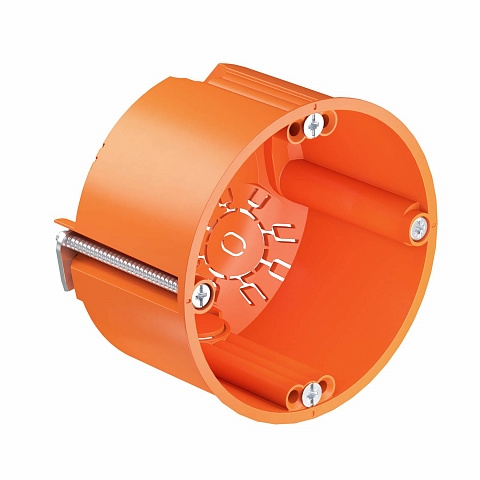 OBO Bettermann Монтажная коробка для полой стены, Ø68mm, H47 mm, без галогена, IP30, 6 вводов