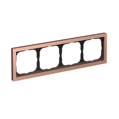 Systeme Electric ArtGallery Pure Металл Медь Рамка 4-ая