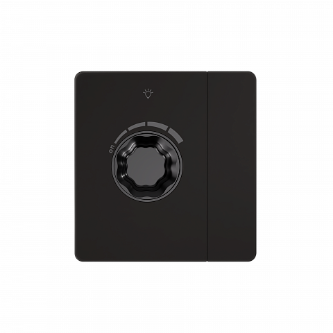 Systeme Electric Systeme Infinity Полярная ночь Светорегулятор TRIAC c выключателем 300Вт
