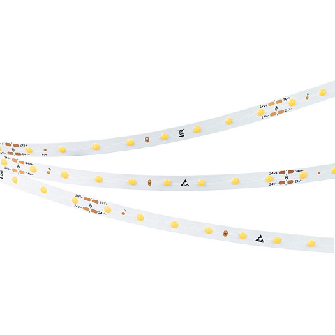Светодиодная лента Arlight 5W/m 64Led/m DOT холодный белый 5M DOT-X64-8mm 24V White6000 040185